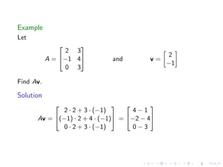 Lesson03 Dot Product And Matrix Multiplication Slides Notes