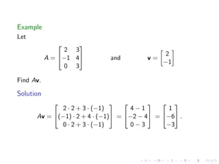 Lesson03 Dot Product And Matrix Multiplication Slides Notes