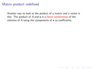 Lesson03 Dot Product And Matrix Multiplication Slides Notes