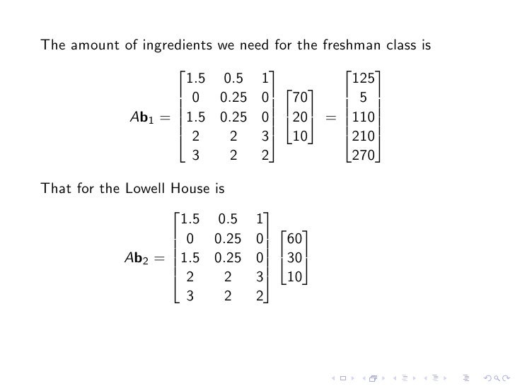 Lesson03 Dot Product And Matrix Multiplication Slides Notes