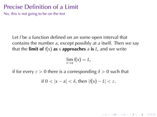 Limit Interval Lesson 3: The Concept of Limit | PDF