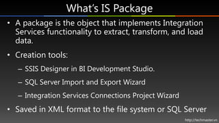 Introduction to Microsoft SQL Server 2008 R2 Integration Services | PPTX