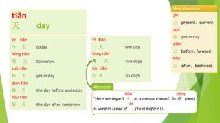 Basic Chinese Lesson04 Date and Time | PPTX