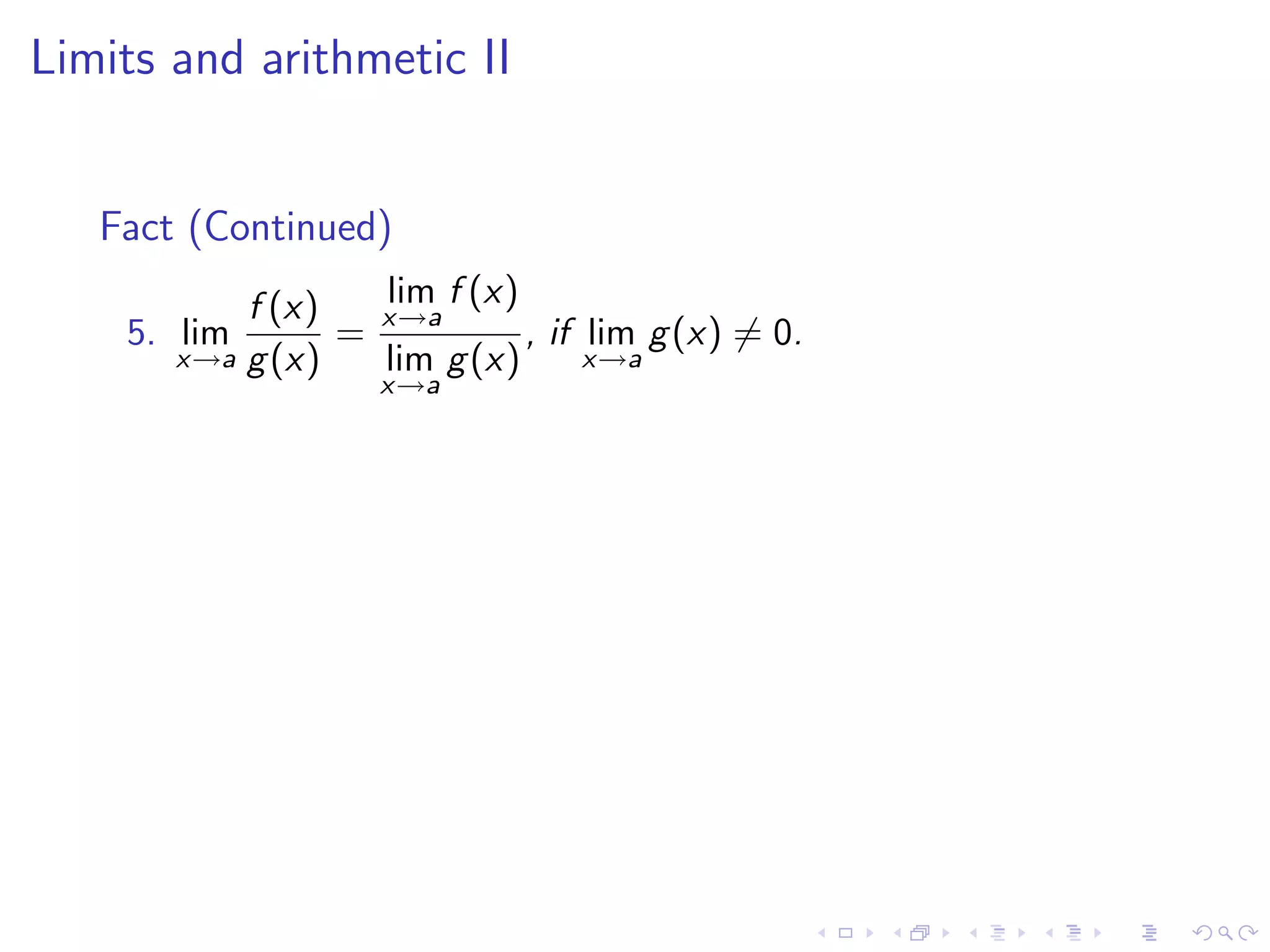 Lesson 4: Calculating Limits