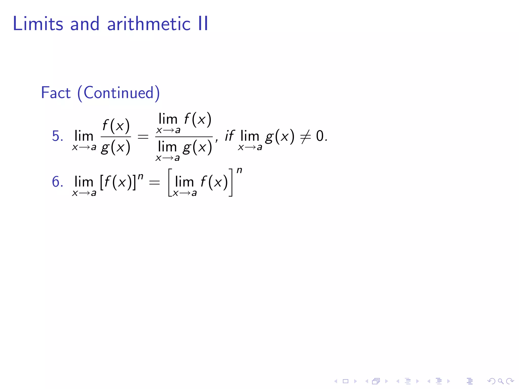 Lesson 4: Calculating Limits