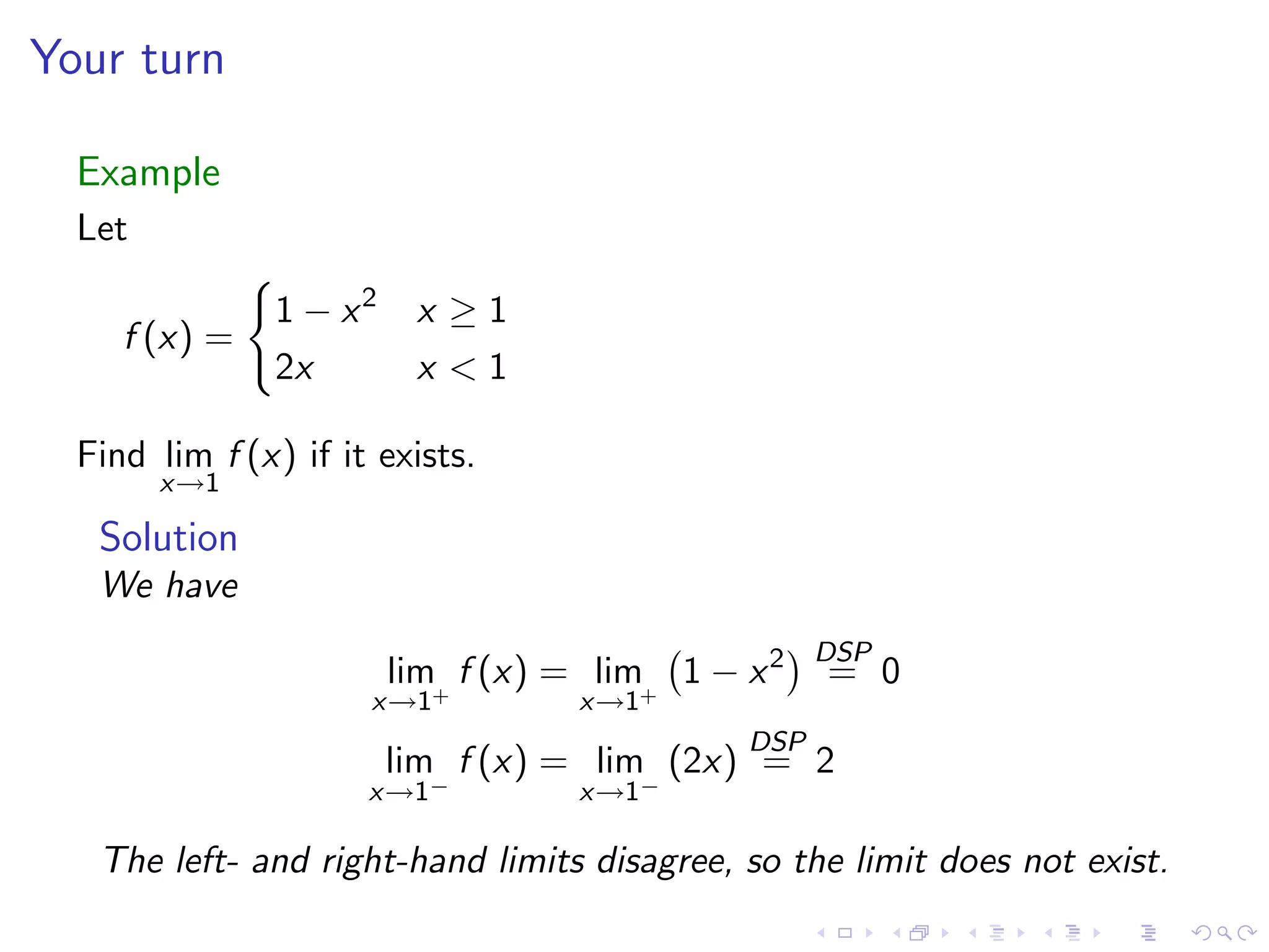 Lesson 4: Calculating Limits