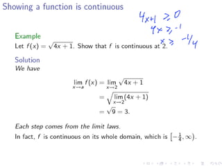 Lesson05    Continuity Slides+Notes