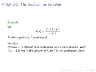 Lesson05    Continuity Slides+Notes