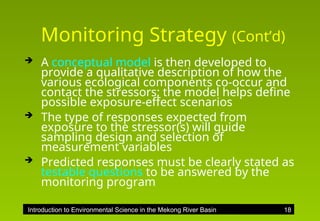 Monitoring Abstract Introduction to Environmental Monitoring | PPT