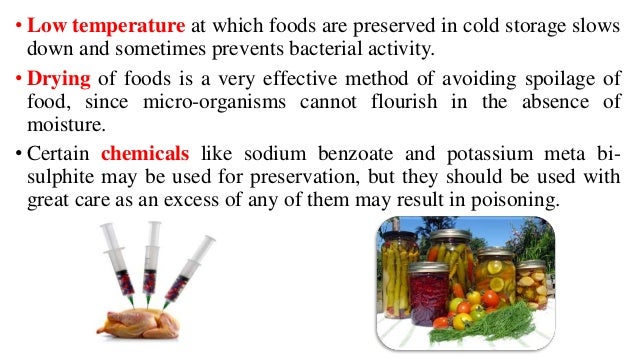 Preservation Methods