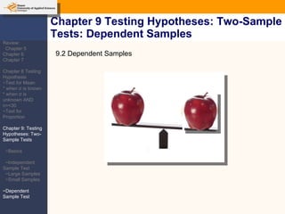 Lesson 05 chapter 8 hypothesis testing | PPT