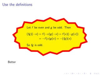 Lesson 5: Continuity
