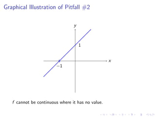 Lesson 5: Continuity