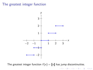 Lesson 5: Continuity