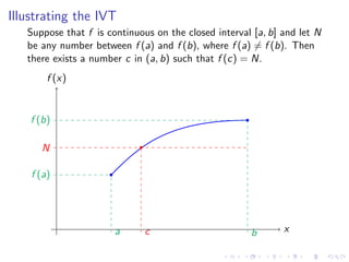 Lesson 5: Continuity