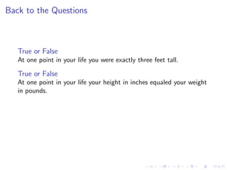 Lesson 5: Continuity