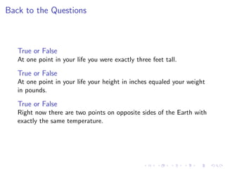Lesson 5: Continuity