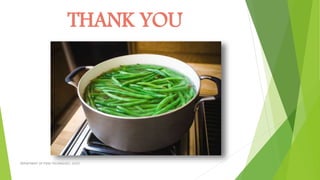 DEPARTMENT OF FOOD TECHNOLOGY, SLGTI
THANK YOU
 