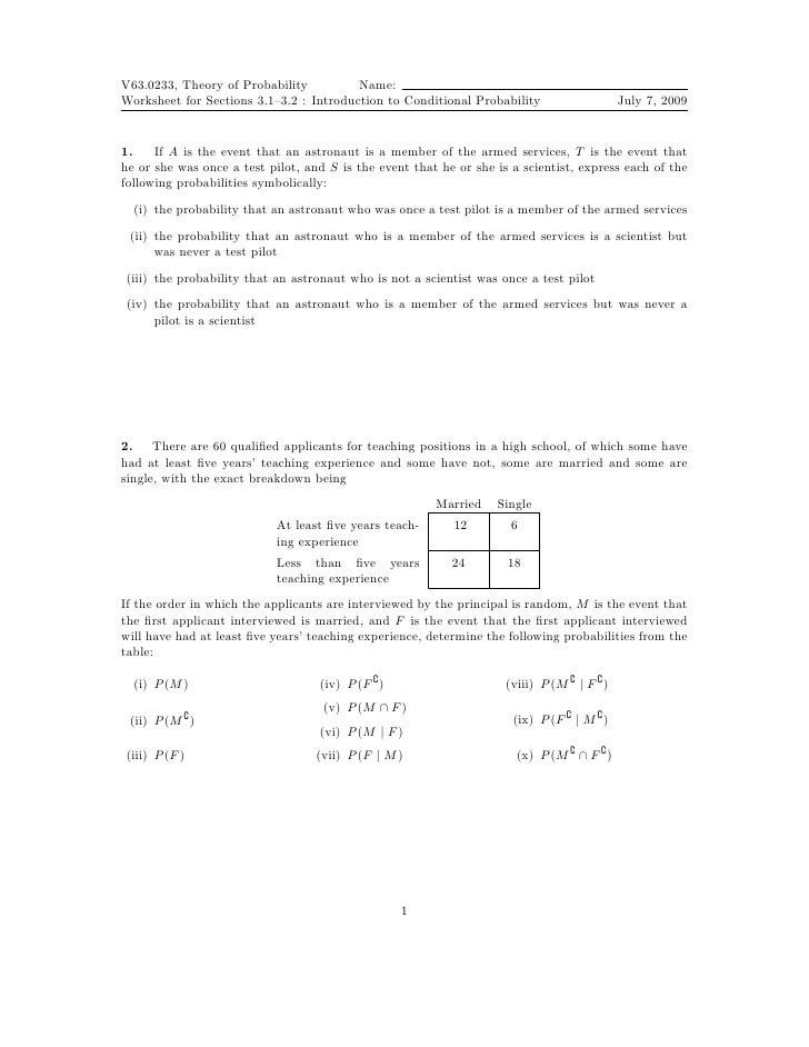 worksheet-conditional-probability