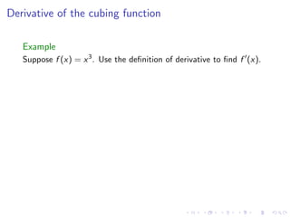 Lesson 9: Basic Differentiation Rules