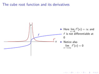 Lesson 9: Basic Differentiation Rules