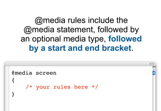 CSS media types | PDF