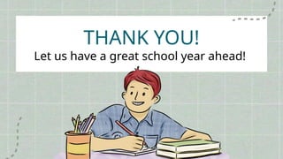 THANK YOU!
Let us have a great school year ahead!
 