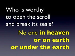The Coming Trial The faithful would be protected against the trial coming on “those who live on earth” Christians must stay alert to not have their crown stolen