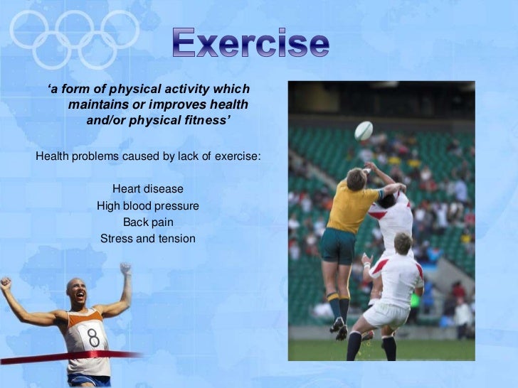 Diseases Caused By Lack Of Exercise Exercise Poster