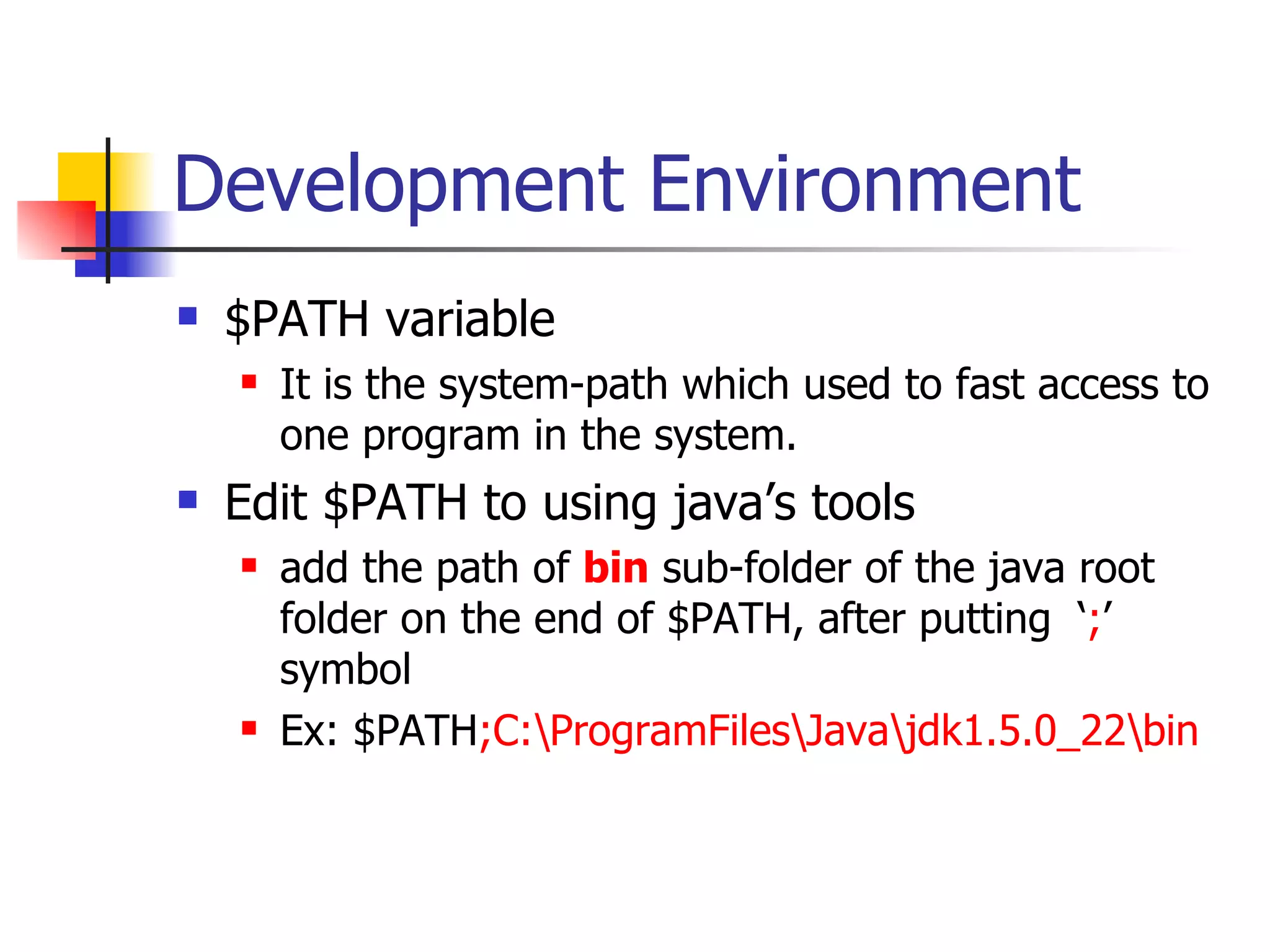 Training Java - Lesson1 | PPT
