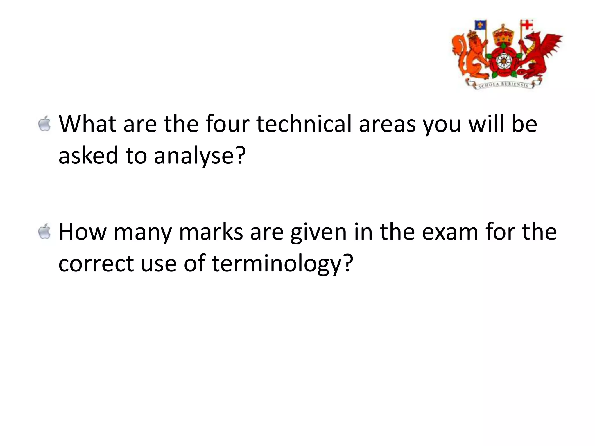 In shared area at 3.15 pmHomeworkChoose a TV Drama to watch before next lesson (Tues 15th)  then choose a specific  representation to anaylse (1-7)make notes on how the four technical areas add to the representation of your choice