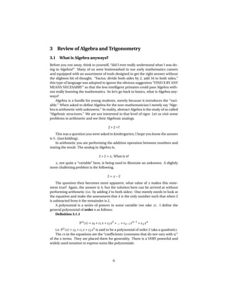 Introduction to Calculus 1 | PDF