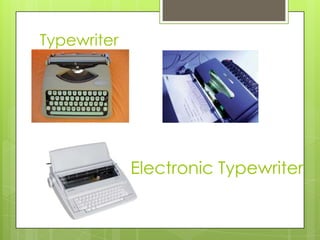 TypewriterElectronic Typewriter