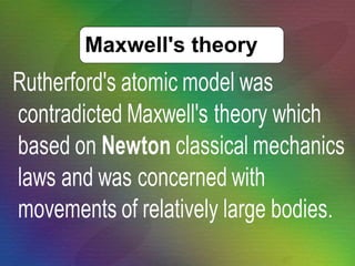 Maxwell's theory 