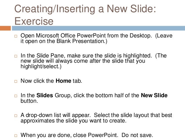 microsoft office powerpoint 2007 lesson 1 microsoft office exercise