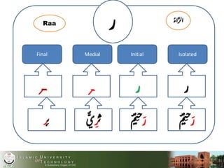 Arabic alphabet and their shapes | PPTX