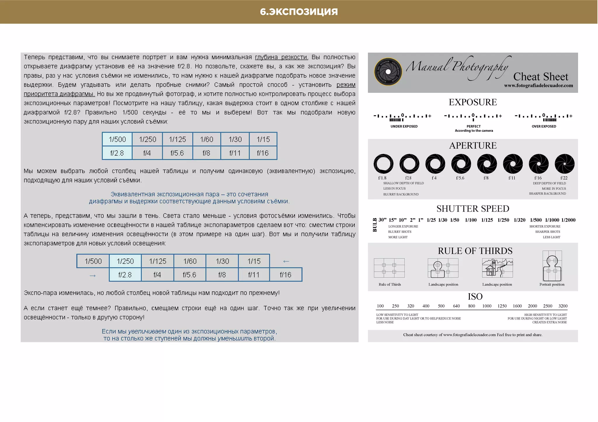 6.ЭКСПОЗИЦИЯ
 