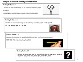 An Overview of Basic Statistics | PPTX