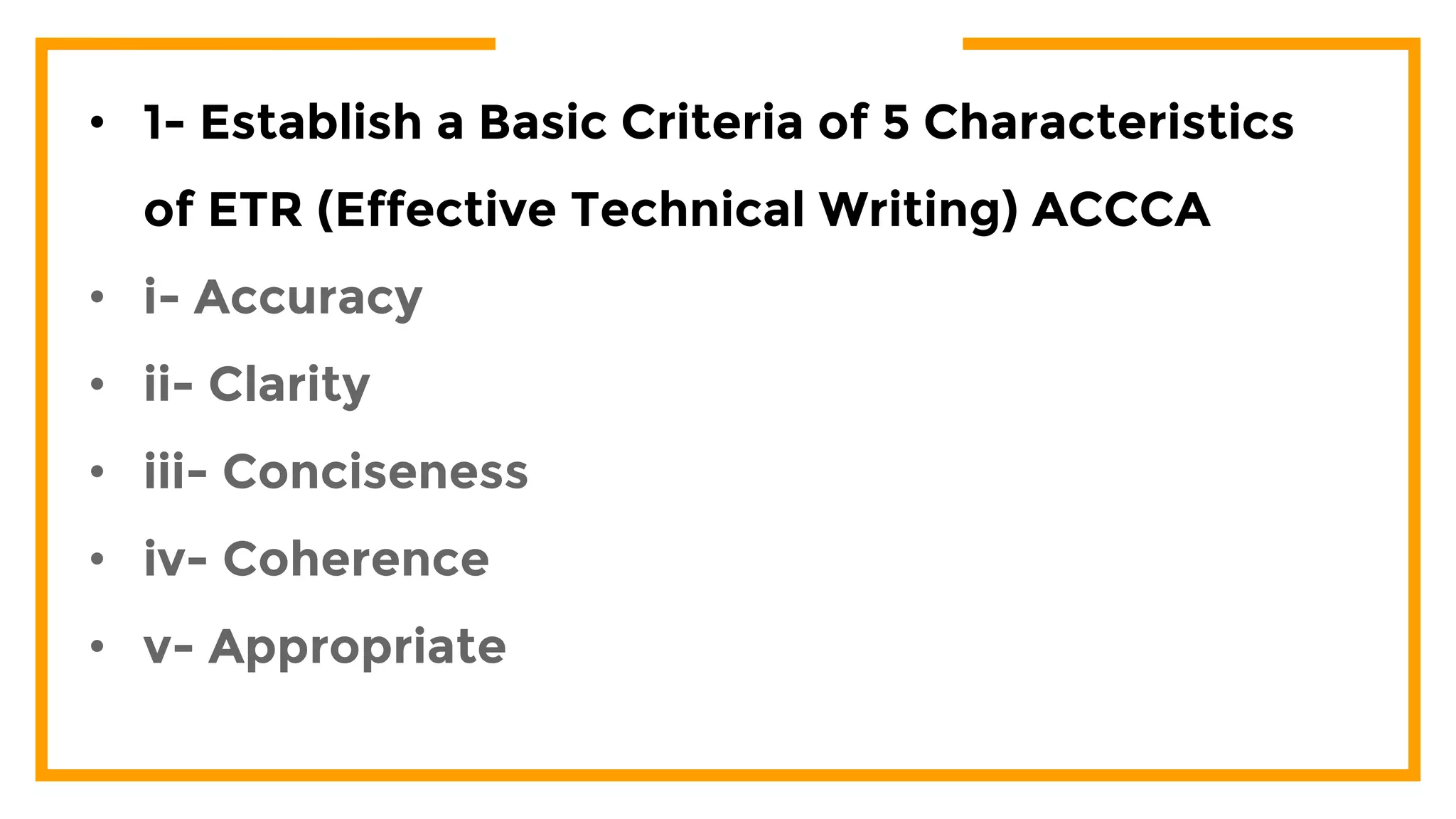 Basics of Technical Writing | PPTX