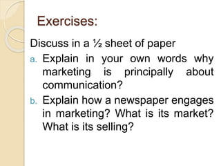 Lesson 1 - Principles of Marketing | PPTX