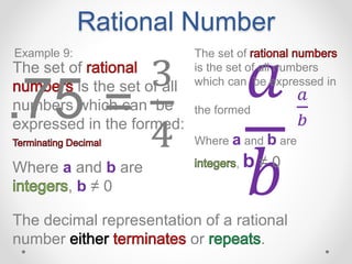 Rational Numbers Discrete Math Set Lesson 1.2 the set of real numbers | PPTX