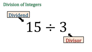 15 ÷ 3
 