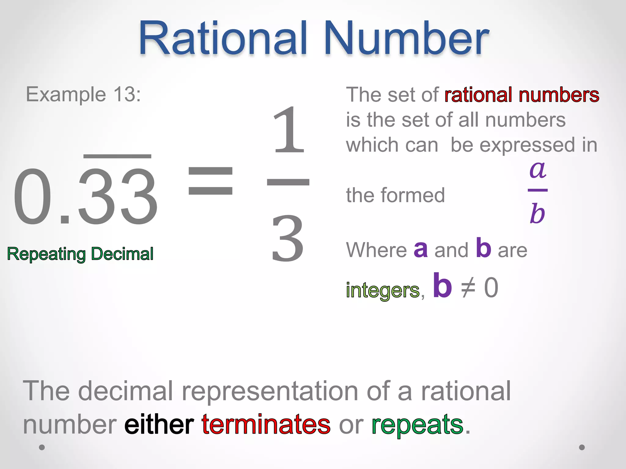Lesson 1.9 the set of rational numbers | PPTX
