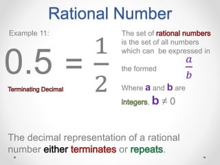 Rational Numbers Gomath Lesson 1.9 the set of rational numbers | PPTX