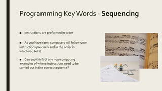 S1 Programming Lesson 1 | PPT