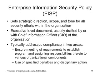 Lesson 1- Information Policy