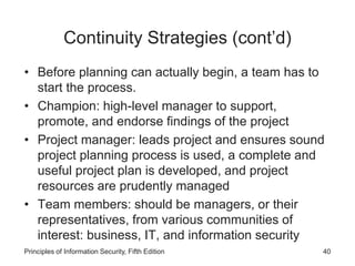 Lesson 1- Information Policy