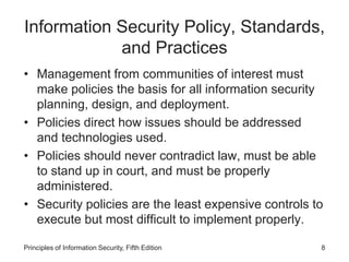 Lesson 1- Information Policy