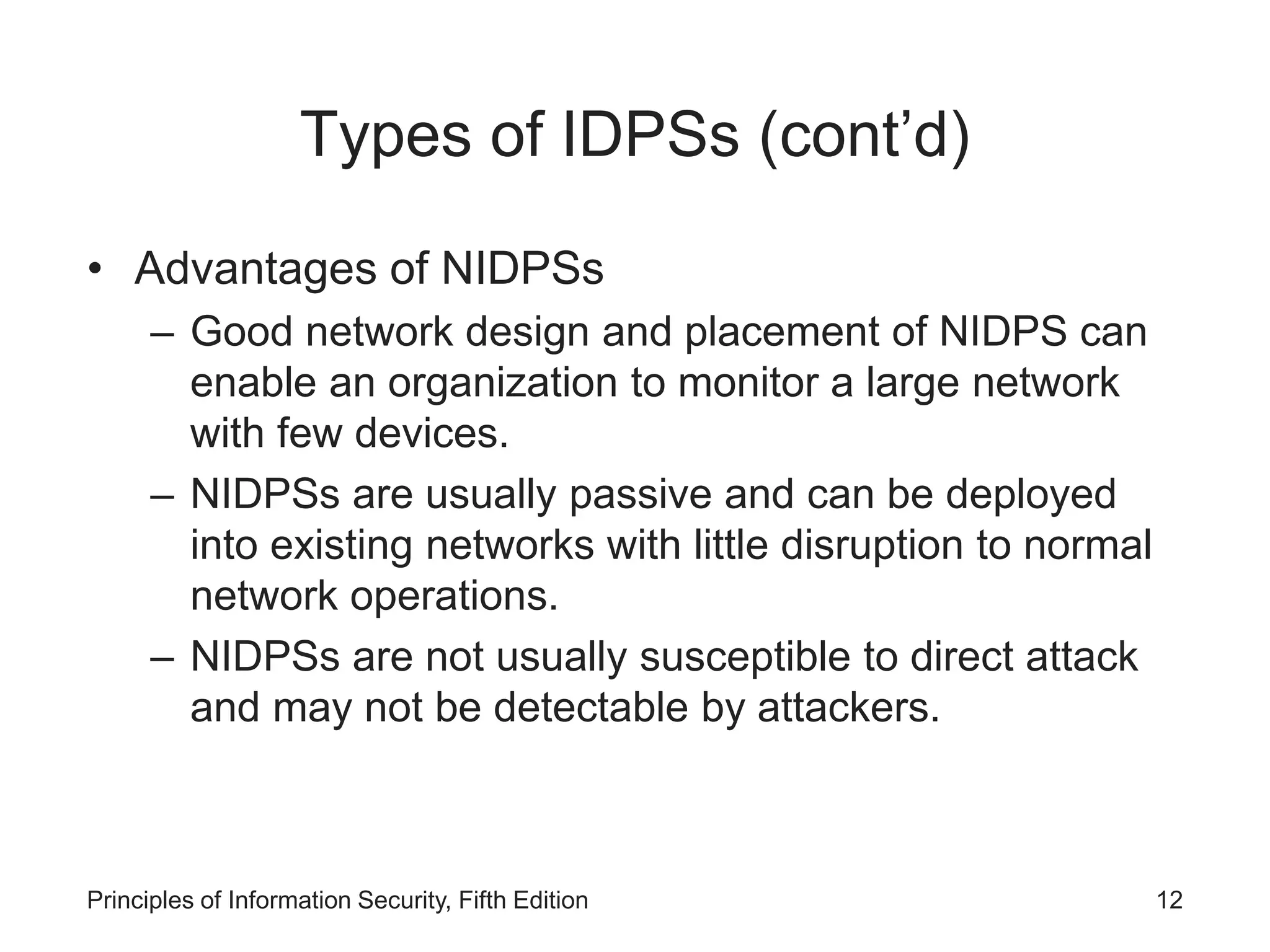 Lesson 1- Intrusion Detection