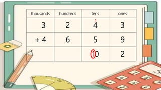 Addition with Regrouping | PPT